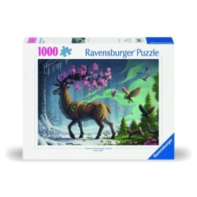 Ravensburger - Puzzle cerb in padure 1000 piese design nou Ravensburger - 1
